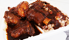 Watertown NY, Jamaican jerk chicken, curry goat, brown stew, curry chicken, oxtail, Jamaican patty - Jam-Rock Jamaican Restaurant - Watertown, New York, NY
